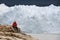 Hiker - Perito Moreno Glacier - Patagonia