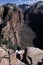 Hiker at Scenic Overlook