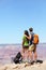 Hikers in Grand Canyon - Hiking couple