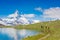 HIkers on the Matterhorn view trail