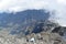 Hikers at Mount Stanley, Rwenzori Mountains National, Kasese District, Uganda