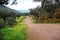 Hikers on the Sierra de Aracena Natural Park, Huelva, Spain