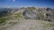 Hiking along a mountain ridge overlooking the two valleys of Saint Veran and Ceillac Cristillan