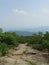 Hiking on Appalachian Trail at Blood Mountain