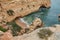 Hiking around Praia de Albandeira beach in Porches, Algarve, Portugal