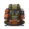 Hiking backpack image. Cute camping backpack image isolated