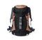 Hiking backpack  on white. Camping tourism
