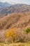 Hiking in the beautiful Mount Nantai and Lake Chuzenji in autumn season, Nikko, Japan