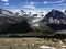 Hiking the berg lake trail around Mount Robson Glacier, in British Columbia Canada. Full of beautiful