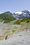 Hiking close to the glacier. Adventure in San Carlos de Barilochein close to RÃ­o Negro, Argentina. Beautiful landscapes around t