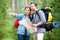 Hiking couple