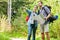 Hiking couple