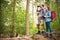 Hiking couple