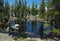 Hiking In Desolation Wilderness Near Lake Tahoe