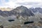 Hiking in High Tatras Mountains Vysoke Tatry, Slovakia