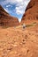 Hiking in Kata Tjuta