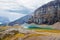 Hiking in Larch Valley at Sentinel Pass in the Canadian Rockies