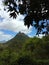 Hiking le pouce in mauritius island great view point