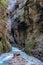 Hiking the Partnach Gorge in Garmisch-Partenkirchen, Bavaria, Germany