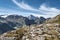 Hiking path with Marmolada view