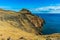 Hiking on Ponta de Sao Lourenco peninsula, Madeira island