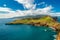 Hiking on Ponta de Sao Lourenco peninsula, Madeira island, Portugal, Europe