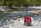 Hiking at river of Pozar in Greece