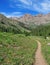 Hiking in the Rocky Mountains, Colorado