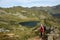 Hiking in Schladminger Tauern, Steiermark, Austria