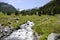 Hiking in the swiss alps, Nendaz, Valais