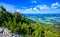 Hiking to the Entschenkopf Mountain, beautiful mountain scenery of Allgaeu Alps, at Fischen im Allgaeu and Oberstdorf, Bavaria,