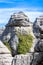 Hiking the Torcal de Antequerra National Park, limestone rock formations