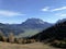 Hiking tour to Pleisspitze mountain, Zugspitze mountain view, Tyrol, Austria