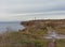 Hiking trail along the cliffs t of Pakri Peninsula, Paldiski