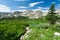 Hiking Trail Through Colorado Mountain Landscape