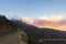 Hiking trail in Griffith park at dawn