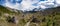 Hiking Trail in the Iconic Mt Assiniboine Provincial Park near Banff