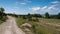 Hiking trail in Kassari, Estonia