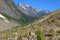 Hiking trail on Mount Edith Cavell