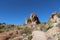 A hiking trail through the mountainous, desert landscape in Superior, Arizona