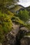 Hiking Trail near Steall Falls in the Highlands of Scotland