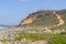 Hiking in trail in Queimado beach, Vila Nova de Milfontes