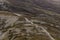 Hiking with Trail, Rocks and vegetation at Croagh Patrick mountain