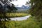 Hiking trail to Murtle Lake in provincional park.