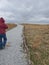 Hiking trails on a cold fall afternoon