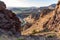 Hiking up Misery Ridge in Smith Rock State Park