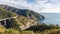 Hiking Viewpoint near touristic town, Riomaggiore, Italy. Cinque Terre