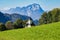 Hiking at Wilder Kaiser Mountains in the Austrian region of Tirol, Tyrol Austria