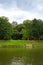 Hikone-Jo Castle Moat Distant Overcast V