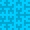 Hilbert curve fractal patterns, linear order of passage through multidimensional space